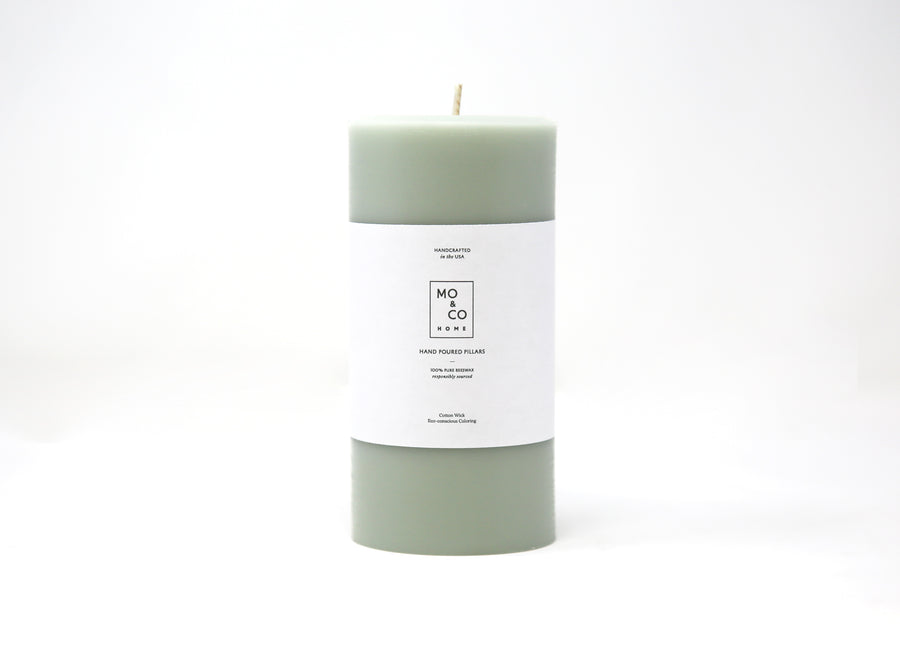 Eucalyptus | Beeswax Pillar Candle