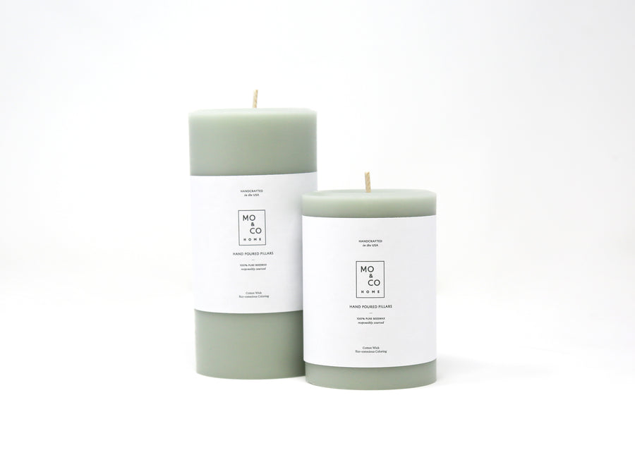 Eucalyptus | Beeswax Pillar Candle